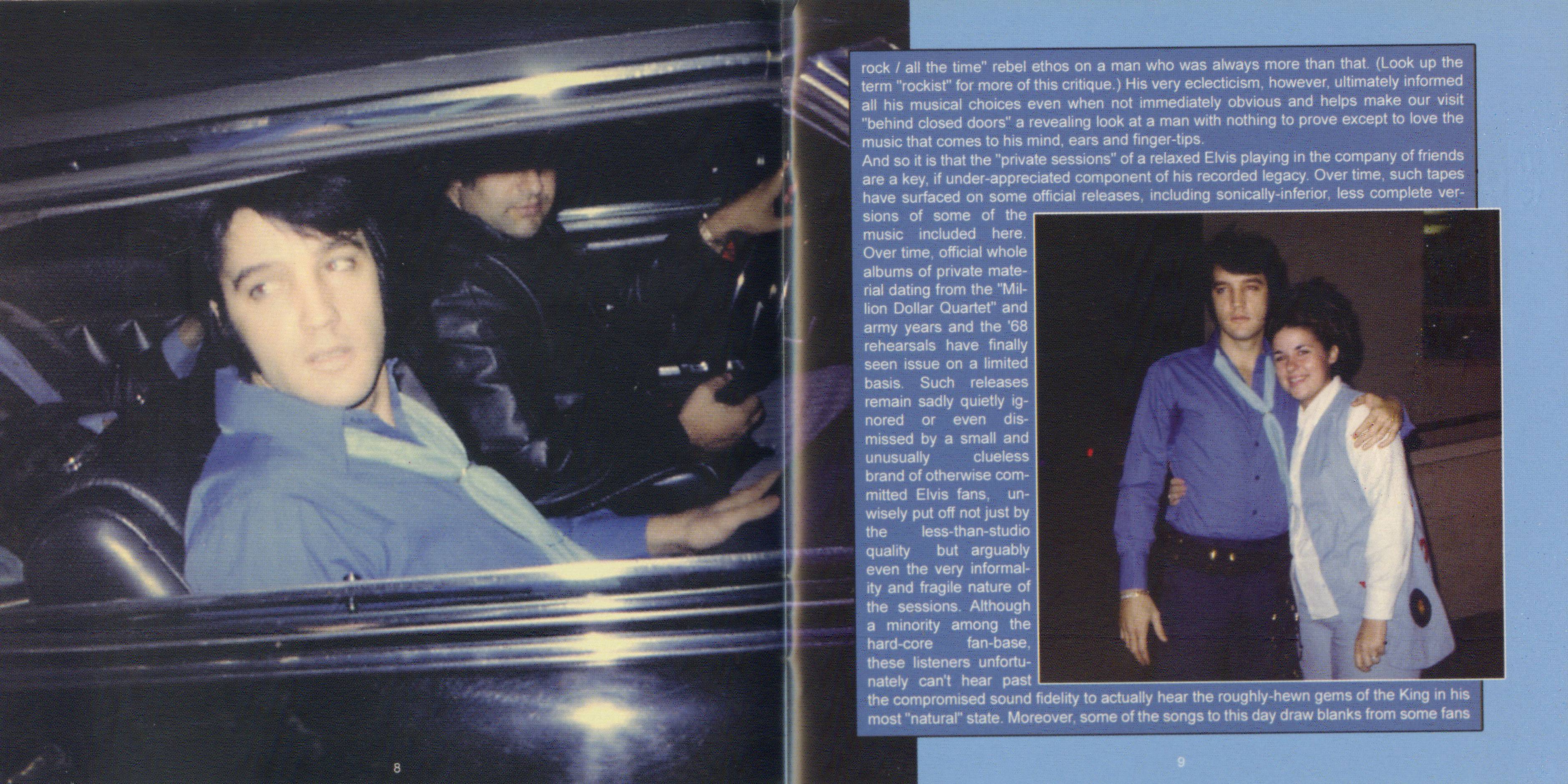 Elvis Presley Let Me Be The One Behind Closed Doors : Booklet 4